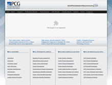 Tablet Screenshot of paramountcg.com